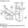 Wymiary piekarnika HRA534EB0