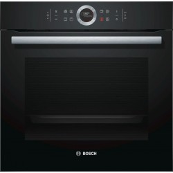 Czarny piekarnik Bosch HBG633BB1