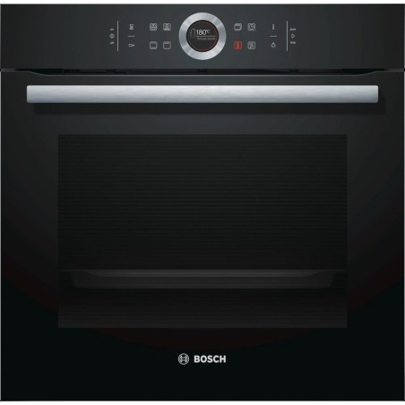 Czarny piekarnik Bosch HBG633BB1