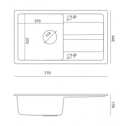 Wymiary zlewozmywaka