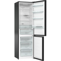 Otwarta lodówka Gorenje NRK6201SYBK