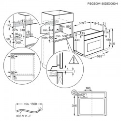 Wymiary piekarnika AEG KME761000B