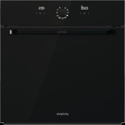 Piekarnik z czarną szybą